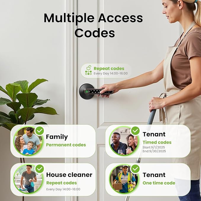 Ghome Smart Fingerprint Door Konb - Image 7