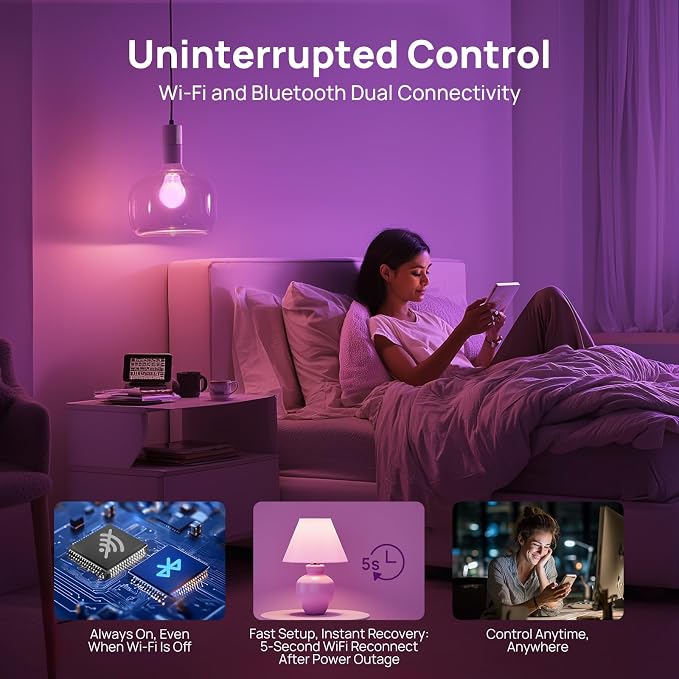 Linkind Smart Light Bulbs, Smart Bulb that Work - Image 3