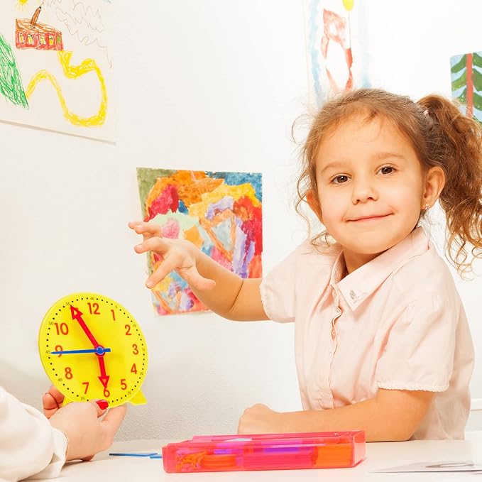 Henoyso 6 Pcs Teaching Clock Kit - Image 4