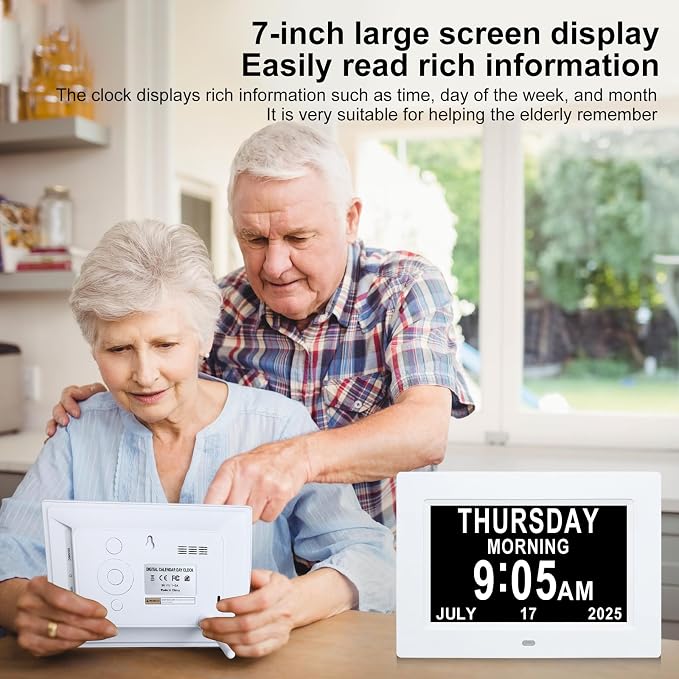 Digital Dementia Clock for Seniors - Image 2