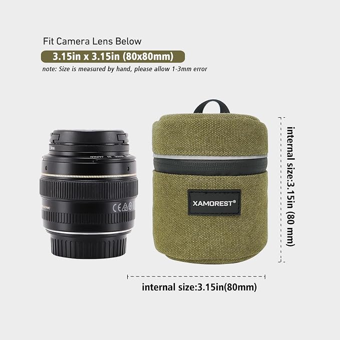 Camera Lens Case Lens Bag Compatible) - Image 2