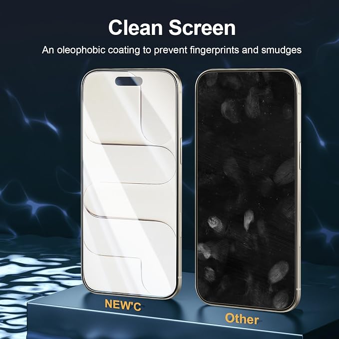 NEW'C 3x Screen Protector for iPhone Air+ 3x Camera Lens Protector, Sensor - Image 5