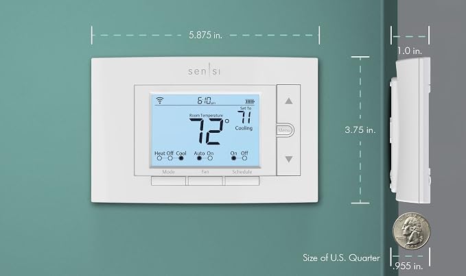 Emerson Sensi Wi-Fi Smart Thermostat - Image 9