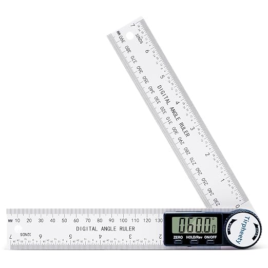 Digital Angle Finder Protractor, 3rd Generation Quick Display Angle Gauge Ruler by Unknown