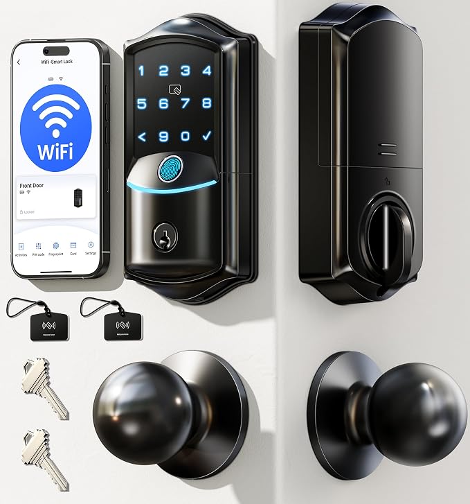 Veise VE027-K Built-in WiFi Smart Lock by Veise