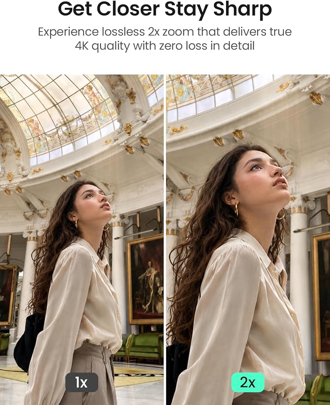 Xtra Muse with 128GB microSD, Vlogging Camera with 1'' CMOS & 4K/120fps Videos - Image 2