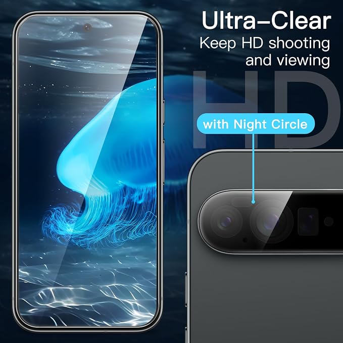JETech Screen Protector for Google Pixel 10 Pro - Image 6