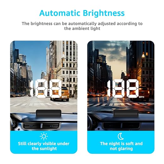 Heads up Display for Cars, Car HUD, Head up Display for Car, Digital GPS HUD - Image 5