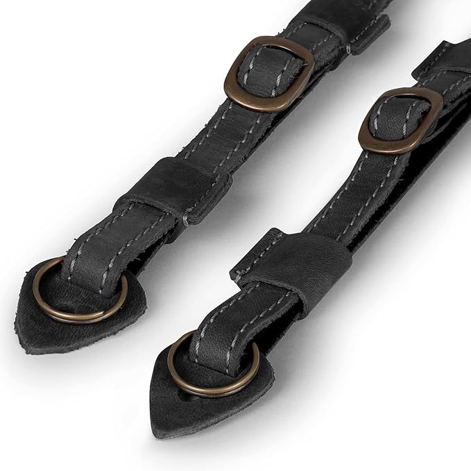 MegaGear Sierra Genuine Full-Grain Leather Camera Strap — Vintage Shoulder & - Image 10