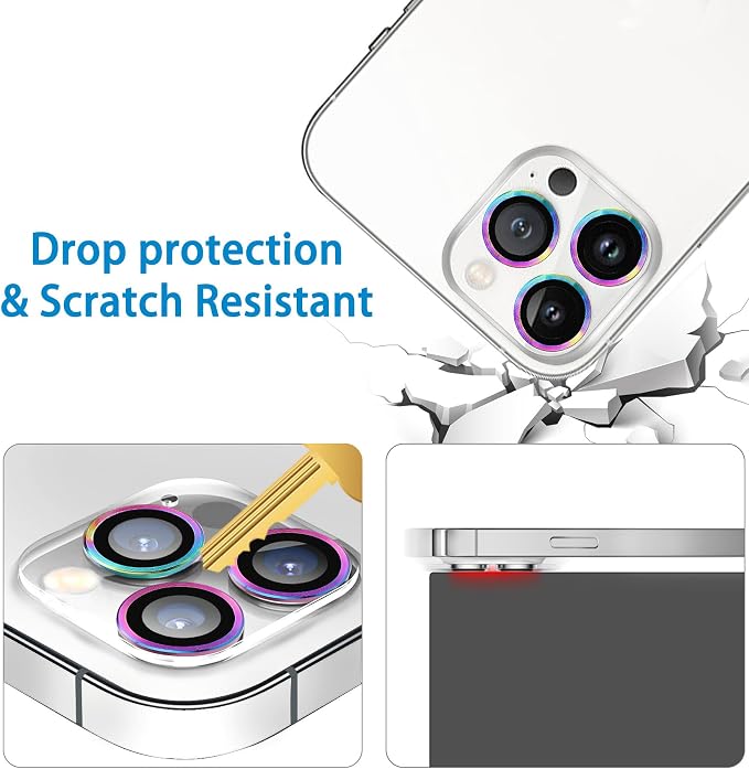 3 Pack Dengduoduo Tempered Glass Camera Lens Protector - Image 5