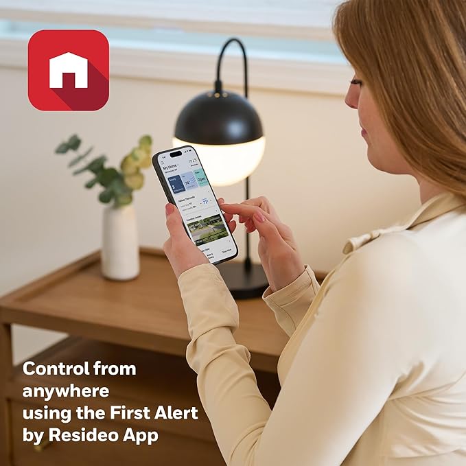 NEW! Honeywell Home Smart Thermostat, Conventional/Heat Pump Compatibility - Image 2