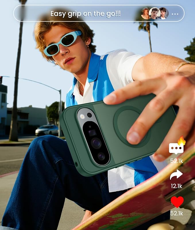 FNTCASE for Google Pixel 10 Pro Case: for Pixel 10 Case Translucent Matte Cases - Image 7