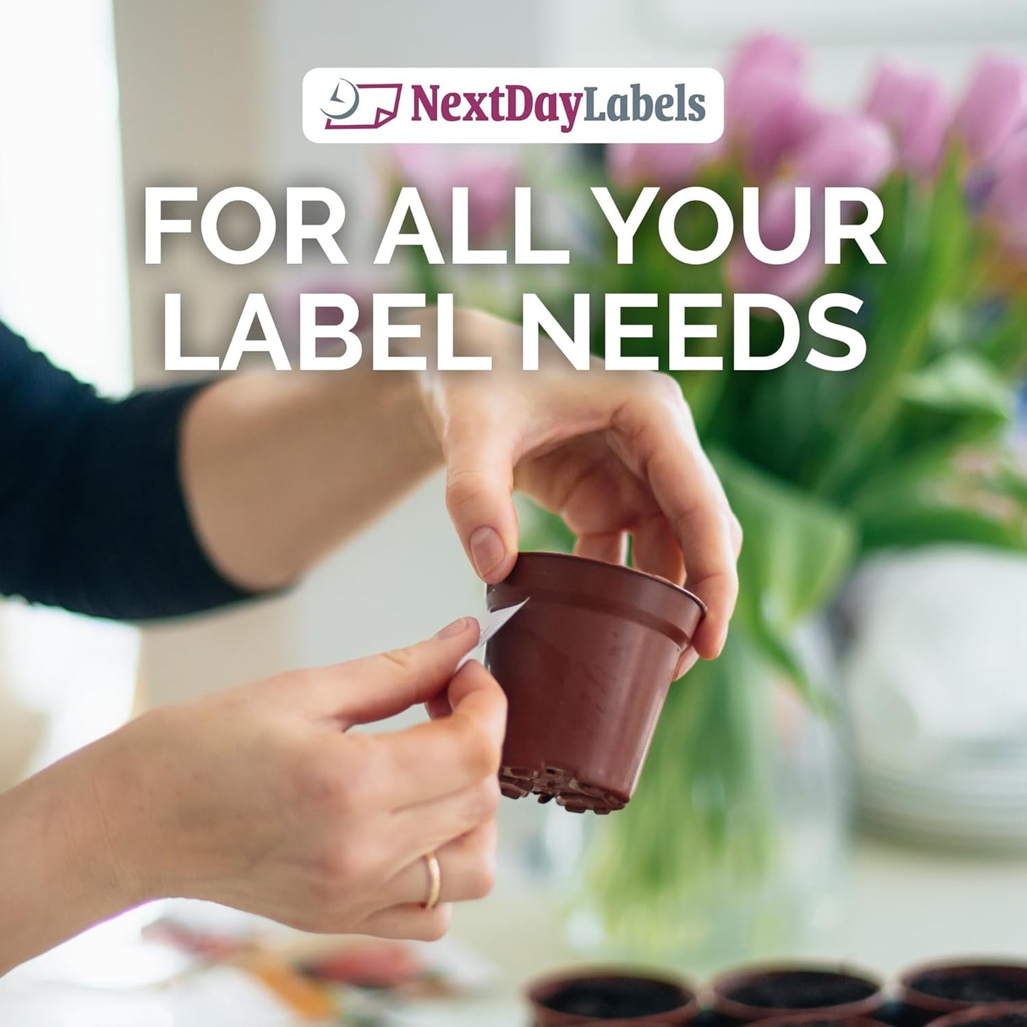 NextDayLabels – 1.5" x 1" Rectangular Sticker Labels for Printer - White Laser/Inkjet Printer Labels Return Address Labels Shipping Label Stickers (1000 Sheets, 50 Per Sheet, 50000 Labels)