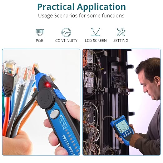 Network Cable Tester, PoE Cable Tester - Image 3