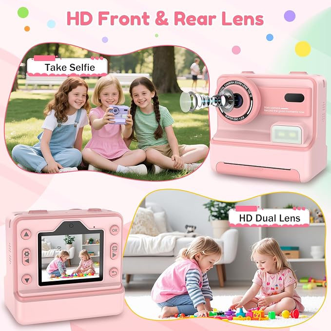 Kids Camera Instant Print, Christmas Birthday Gifts - Image 5