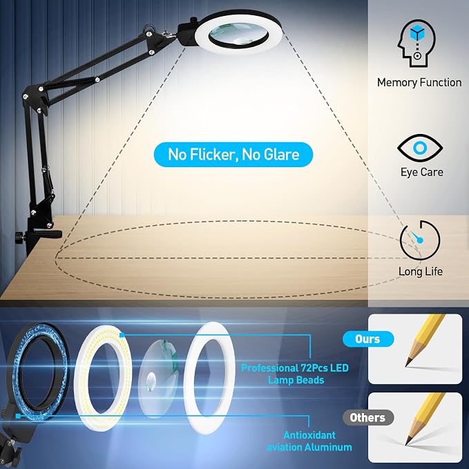 KIRKAS 12X Magnifying Glass - Image 7