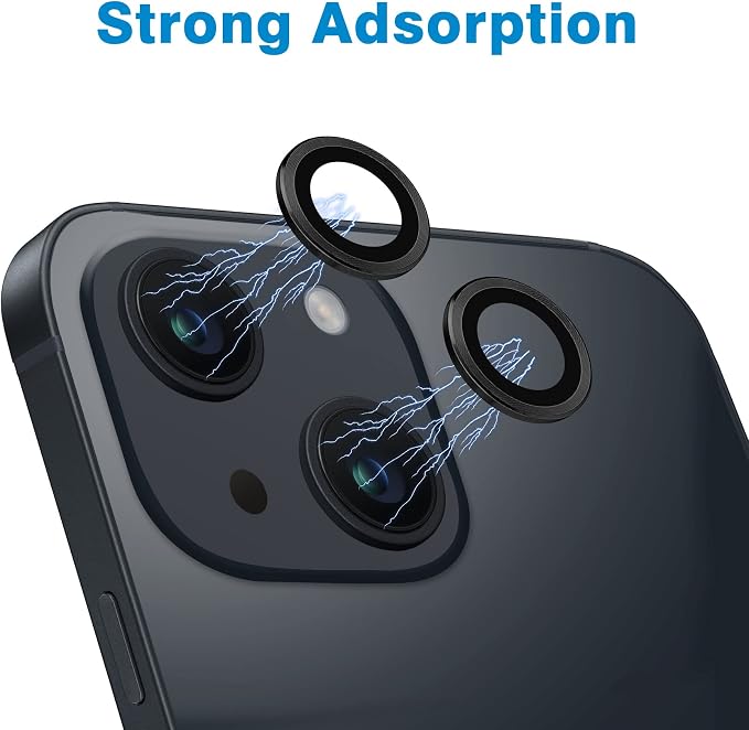 Compatible with iPhone 15 and 15 Plus Camera Lens Protector, Anti-Scratch Lens - Image 4