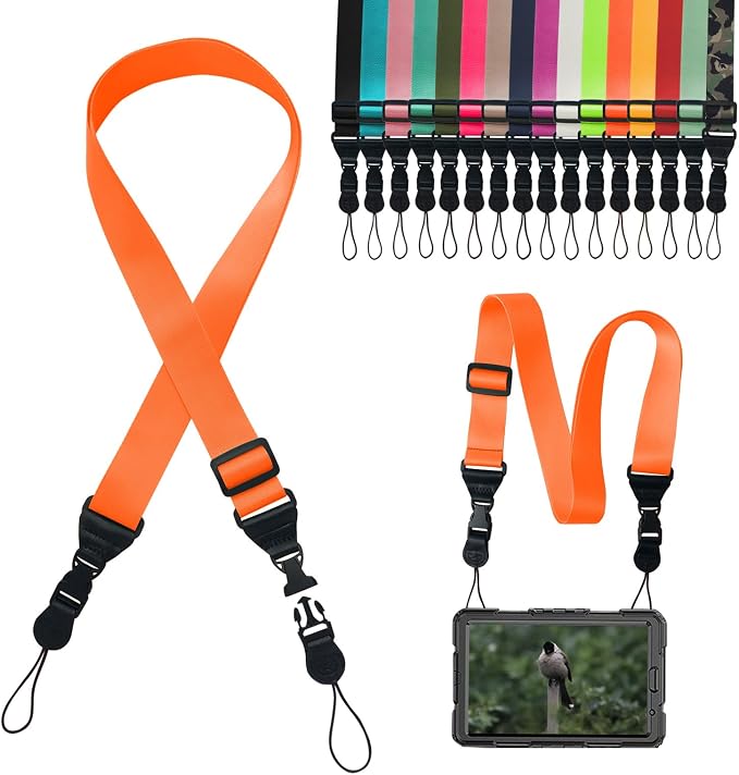 Adjustable Shoulder Strap:Comfortable iPad Strap Nylon Neck Lanyard by Gowjaw