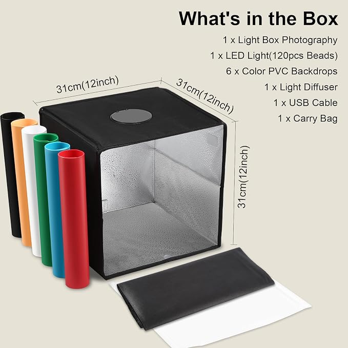 12x12 inch Photo Light Box - Image 9