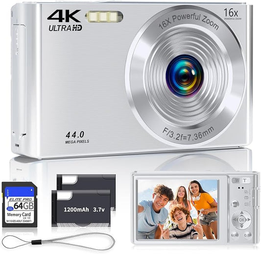 Digital Camera, 2026 4K Autofocus Digital Cameras by SMARTKLIK