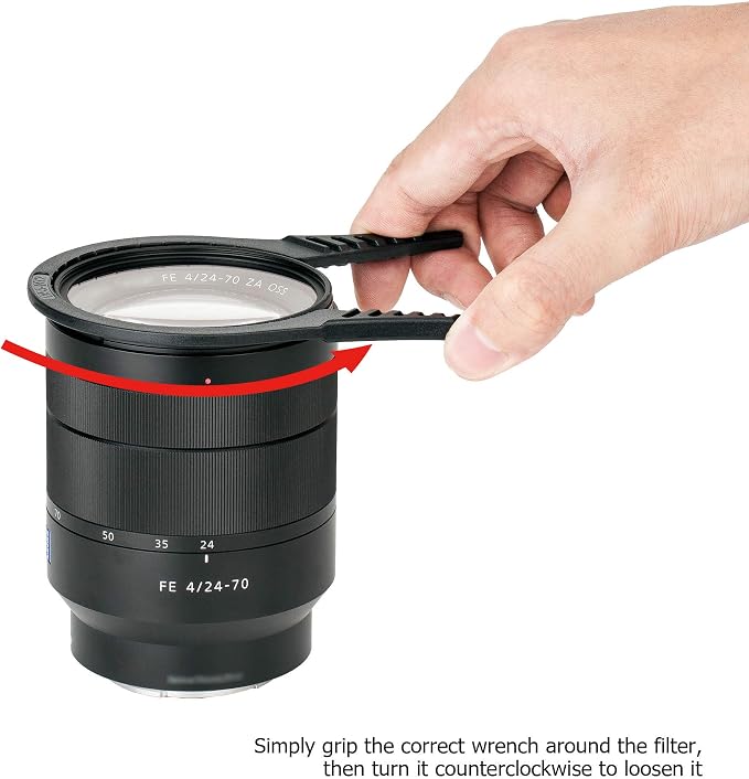Camera Lens Filter Wrench Kit: PROfezzion 3 Pack Wrench - Image 3