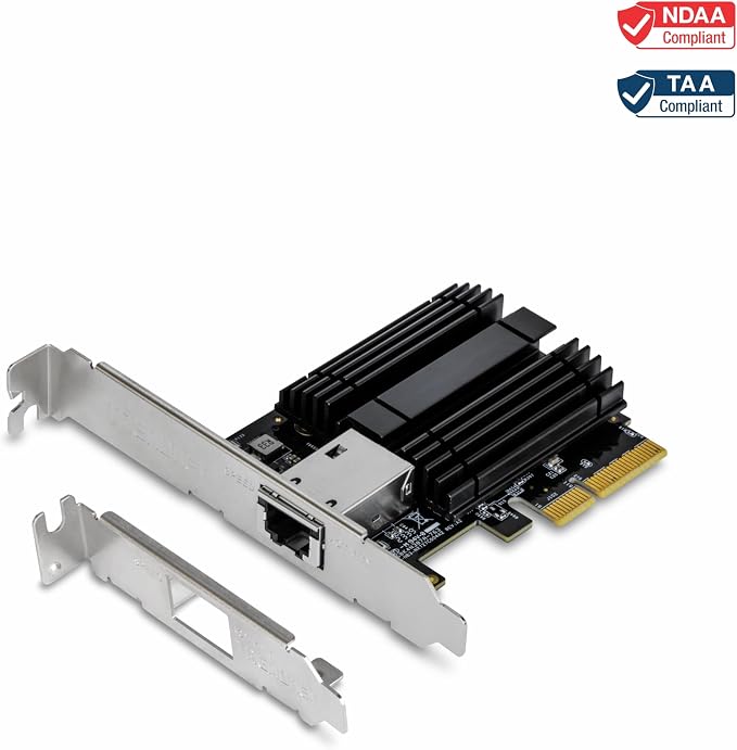 TRENDnet 10G PCIe Network Adapter, TEG-10GECTX, Convert a PCI Express Slot Into - Image 8