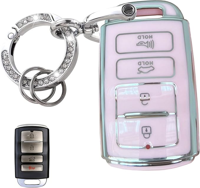 Keyless Entry Systems Key for Kia Key Fob Cover Shell by WENHENI