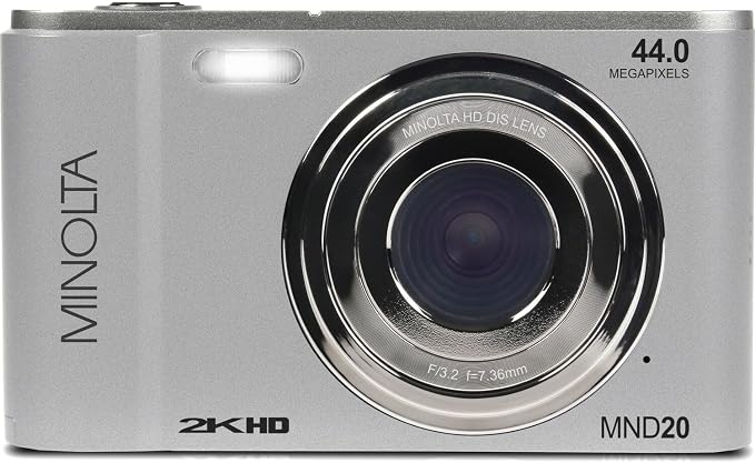 Minolta MND20 44MP Digital Camera – 2.7K Ultra HD Video, 16X Digital Zoom - Image 8