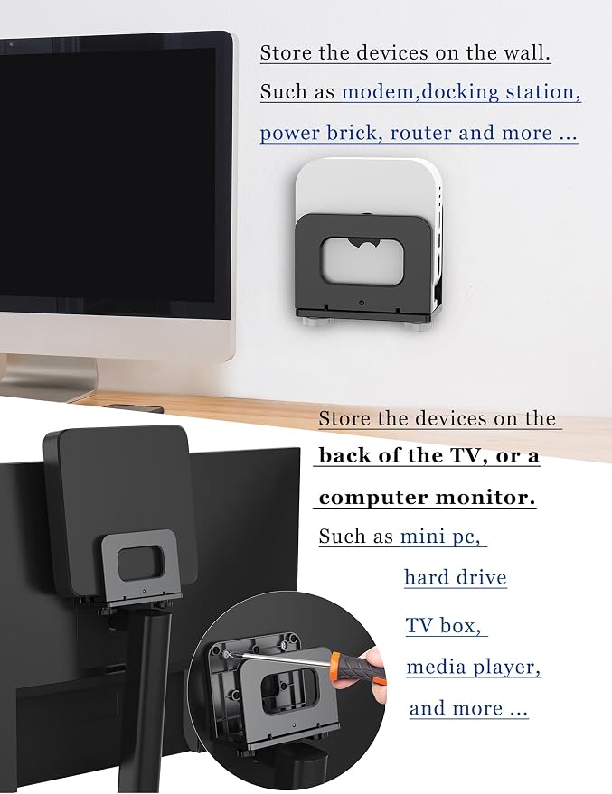 Adjustable Wall Mount Shelf Holder - Image 2
