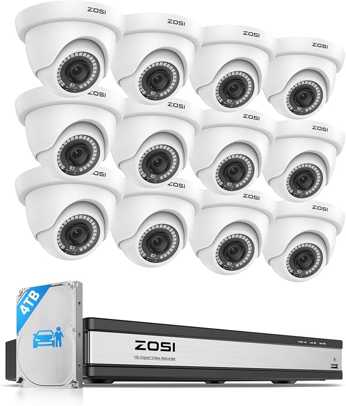 ZOSI 1080p 16 Channel Security Camera System by ZOSI