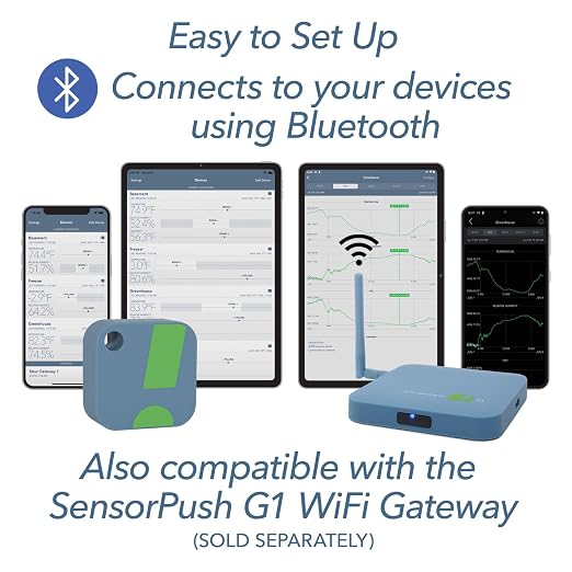 SensorPush HT1 Smart Temperature Sensor & Humidity Sensor - Image 8