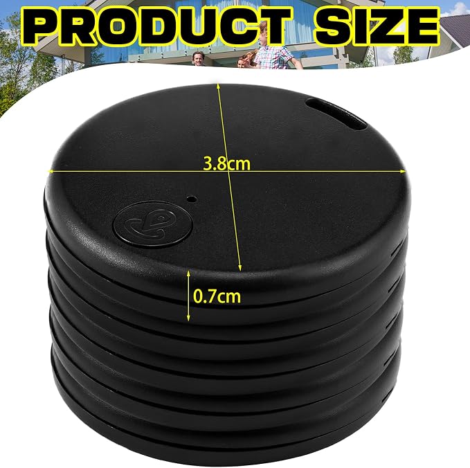 Konohan 5 Packs Smart Tracker Tag Item Finder Portable GPS Tracking Mobile - Image 2