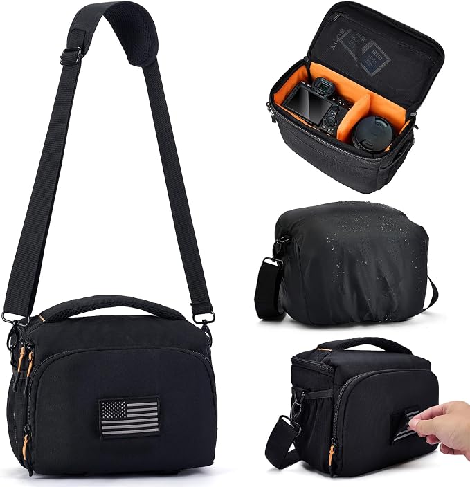 ALLCAMP Camera Sling Bag for DSLR & Mirrorless | Customizable Patch Area by ALLCAMPOUTDOORGEAR