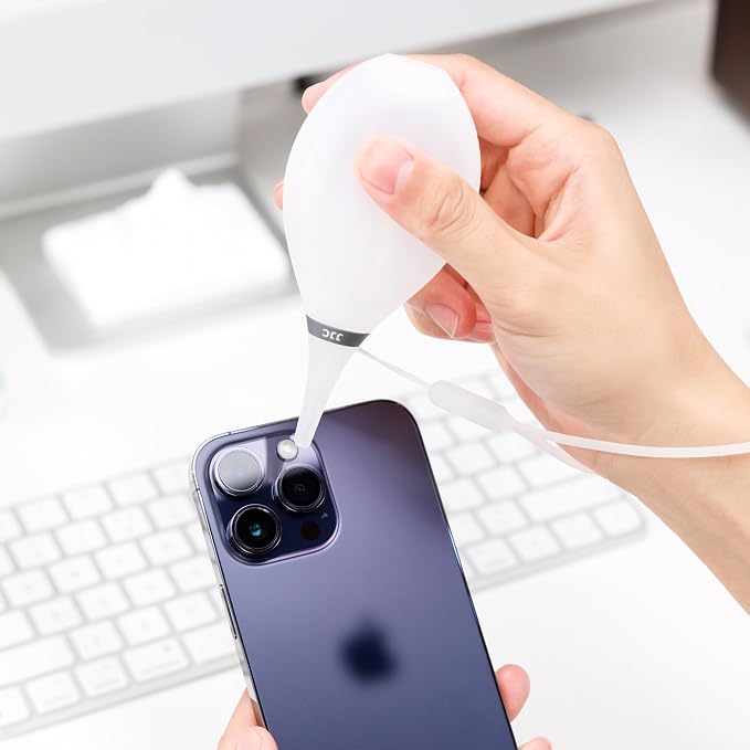 Soft Tip Silicone Camera Dust Blower Lens Air Blower, Camera Lens Cleaner Air - Image 3
