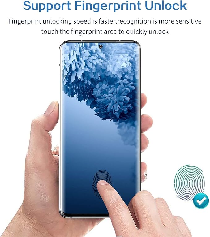 Galaxy S20 FE Screen Protector and Camera Protector, Tempered Glass Screen - Image 3
