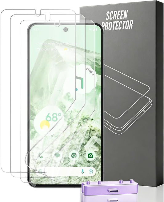 3 Pack Screen Protector for Google Pixel 8, TPU Film by Unknown