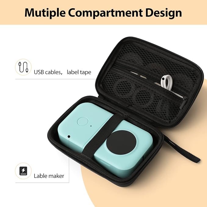 TUGUAI Label Maker Case Compatible - Image 4