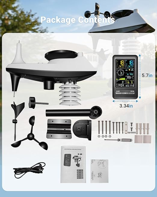 16-in-1 WiFi Weather Station - Image 9