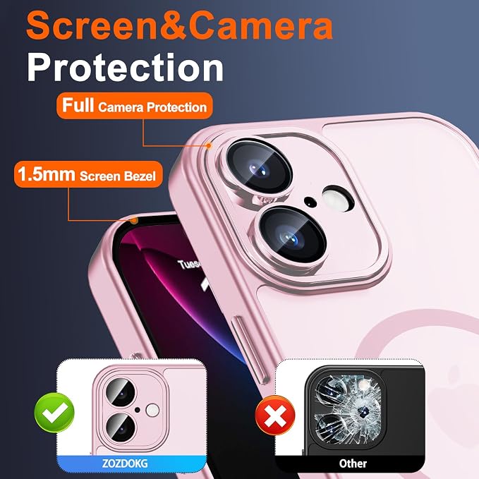 for iPhone 16 Case with Privacy Screen Protector and Camera Protection - Image 6