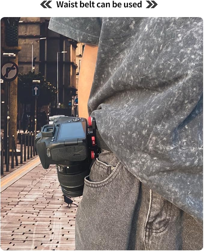 Backpack Camera Clip with Plate Quick Release Capture Clamp System Backpack - Image 7