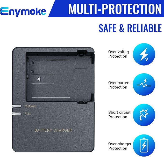 LC-E8 Battery Quick Charger for Canon: Compatible - Image 4