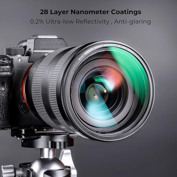 K&F CONCEPT 52mm Magnetic MC UV Lens Protection Filter + Lens Filter Cap - Image 5