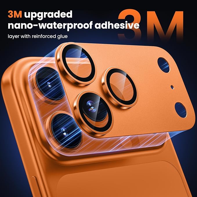 WSKEN for iPhone 17 Pro Max Camera Lens Protector - Image 3