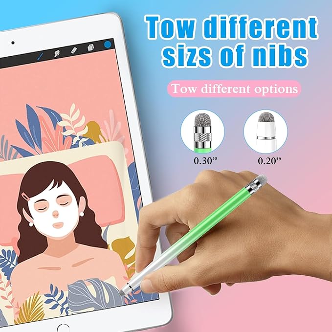 Bopomofo 5PCS Stylus Pens for Touch Screens, Stylus Pen for iPhone/iPad/Tablet - Image 5