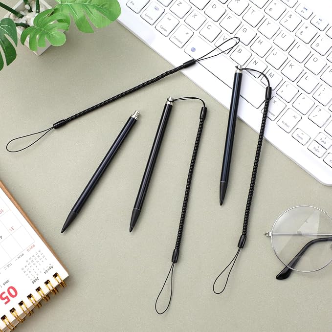 HOMSFOU 3pcs Touch Pen with Spring Rope Resistive Touch Screen Painting Pen - Image 9