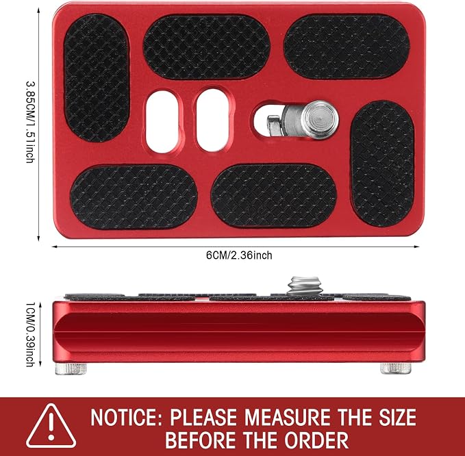 Frienda 2 Pieces Metal Quick Release Plate - Image 2
