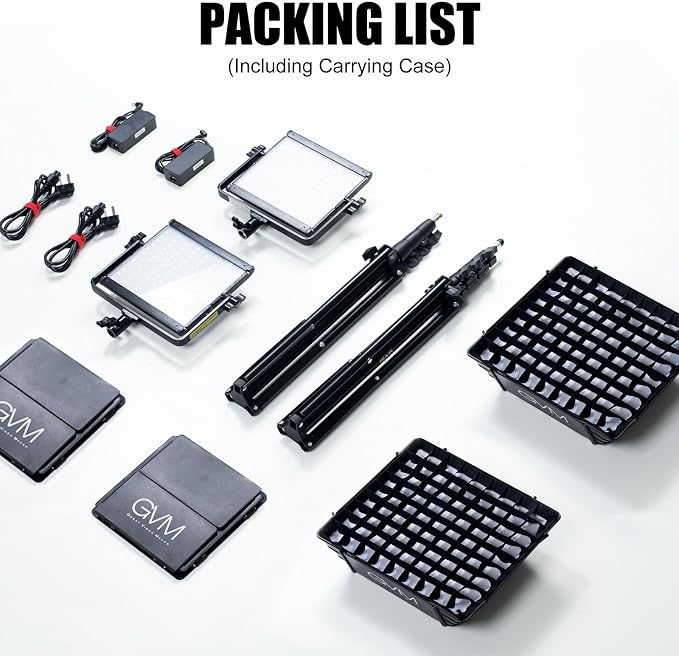 GVM Upgrade 800D RGB Video Light Kits - Image 7