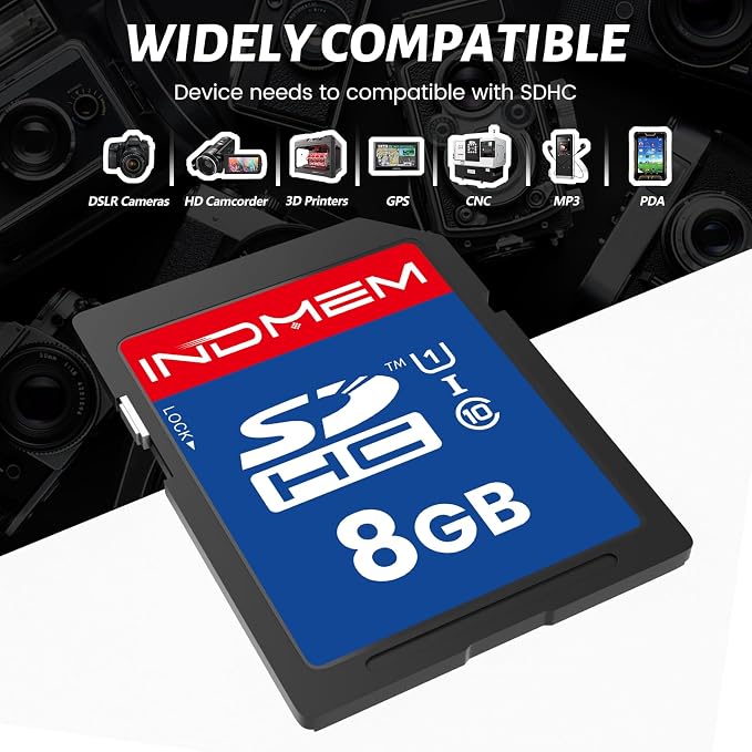 SD Card 8GB, High Speed Full HD Video Recording Secure Digital Cards - Image 7