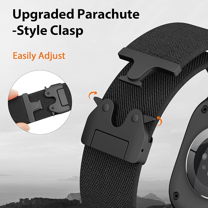 Elastic Sport Band for Apple Watch Ultra 3/2/1 Bands 49mm 46mm 45mm 44mm 42mm - Image 3