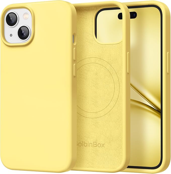 GolbinBox Magnetic for iPhone 13 Case & iPhone 14 Case, Compatible by GolbinBox